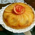 ☆mineko☆'s cooksnap of when they made 炊飯器ＨCＭりんごキャラメルケーキ.