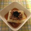 ラリー＆サラ's cooksnap of when they made 豆腐に納豆チーズのせただけ！.