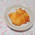 ＊とりこ＊'s cooksnap of when they made 簡単チーズ餃子.