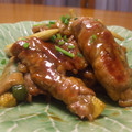 CIANTOMO's cooksnap of when they made オクラの肉巻き　和風仕立て.
