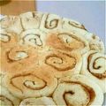 ku〜pa's cooksnap of when they made フライパンでシナモンロール.