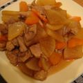 くまくま's cooksnap of when they made 大根、人参、鶏肉の甘辛煮.