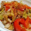 ☆☆☆☆★'s cooksnap of when they made 肉野菜炒め.