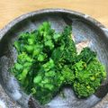モモあき's cooksnap of when they made 菜の花のおひたし.