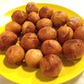 himesama2000's cooksnap of when they made ポン デ 白パン 揚げパン.