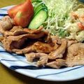 九太郎's cooksnap of when they made 豚肉の味噌しょうが焼き.