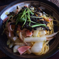 arippy's cooksnap of when they made 白菜としめじの和風パスタ.