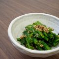 かじゅも's cooksnap of when they made 菜の花のごま和え.