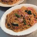 cocoAmoCa♡'s cooksnap of when they made ほうれん草とベーコンの和風パスタ♪.