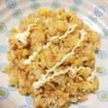 めぐめぐめっち's cooksnap of when they made ツナマヨネギ炒飯♪.