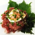 miyuna33's cooksnap of when they made まぐろユッケの半熟卵のせ.