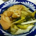 クックTZLJLH☆'s cooksnap of when they made 白菜・白ネギ・麩・油揚げの煮物.