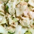 さとっちにゃん's cooksnap of when they made 大根ときゅうりのツナごまマヨサラダ.