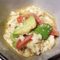 ai〜mi's cooksnap of when they made アボカドとサーモンの豆腐和え.
