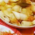 ●あきとん's cooksnap of when they made ネギとちくわのピリ辛ポン酢炒め.