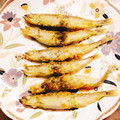 bumpam's cooksnap of when they made 超～手抜き！揚げないししゃもの唐揚げ.