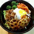 Teddy0429's cooksnap of when they made おうちで炭火風十勝豚丼！焼き方解説付き.