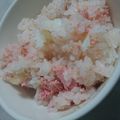 まりもh's cooksnap of when they made 鱈、たらこの炊き込みご飯.