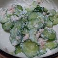 そらのおと's cooksnap of when they made カニ缶ときゅうりで☆マヨサラダ.