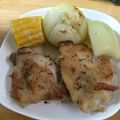 みぐめきおあ's cooksnap of when they made 野菜もおいしいクィック.ローストチキン.