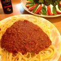 くじらレストラン's cooksnap of when they made ★ブラウンソースで作る本格ミートソース★.