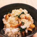 natsu724's cooksnap of when they made 焼き穴子☆混ぜご飯(無水鍋QC使用).