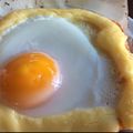 料理ラックマ's cooksnap of when they made ☆ウマっ!!卵トースト☆.