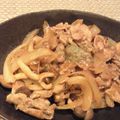 ほのぼの＊'s cooksnap of when they made 簡単！！豚肉ｹﾁｬｯﾌﾟ炒め☆.