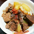 森近真由美's cooksnap of when they made 圧力鍋で♪とろとろ牛スジと大根の煮込み.