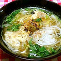 ねねしばこ's cooksnap of when they made かきたま にゅうめん　柚子こしょう添え.