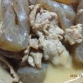 浪速のペキラブ's cooksnap of when they made 大根と豚肉と結びこんにゃくの煮物.