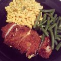 Michelle❤︎'s cooksnap of when they made アメリカンとんかつ！ポークチョップ♡.