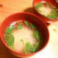 komugiko4's cooksnap of when they made なんて簡単！卵豆腐でお吸い物☆.