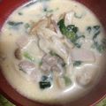 emi0015's cooksnap of when they made もりもり食べたいきのこスープ♪.