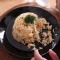 Tournesol＊'s cooksnap of when they made ねぎとしらすの簡単チャーハン.