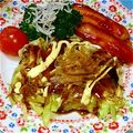 みゆwaco 's cooksnap of when they made 『広島風お好み焼き』みたいな目玉焼き♪.