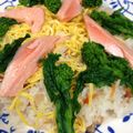 オミライス's cooksnap of when they made ひな祭りに♪菜の花のちらし寿司.