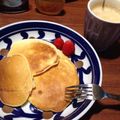 peaaach's cooksnap of when they made しっとりフワフワ♪日曜日のパンケーキ.