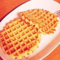 sueto☻'s cooksnap of when they made HMで簡単★サクっとしっとりワッフル.