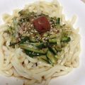 ちぃ：）'s cooksnap of when they made さっぱり！うめ～きゅうり　うどん♪.