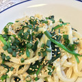 そらいろ猫's cooksnap of when they made しらすとほうれん草のバター焼きうどん♡.