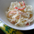 そらうた's cooksnap of when they made 胡瓜と大根とカニカマの柚子わさびマヨ和え.