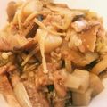 ちかげつんころ's cooksnap of when they made 簡単♩レンコンと豚肉の炒め煮.
