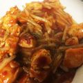 くるみミルクティ's cooksnap of when they made ご飯がすすむ！蒸しもやしの麻婆あん.