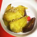 ふにょふにょもこもこ's cooksnap of when they made 揚げないよ☆簡単！ヘルシー！大学いも.