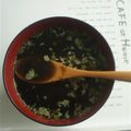 ぴーの助's cooksnap of when they made ちょこ飯★海苔の汁物.