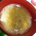 あまいこびと's cooksnap of when they made とろろと豆腐のみそ汁.