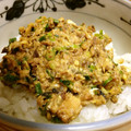 mrsjey's cooksnap of when they made サバ缶de10分簡単♪そぼろ丼.
