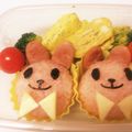 ちゃなりんご's cooksnap of when they made かわいい☆うさぎおにぎり.