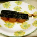 skyward1's cooksnap of when they made おやつに簡単☆もちもち焼きだんご.